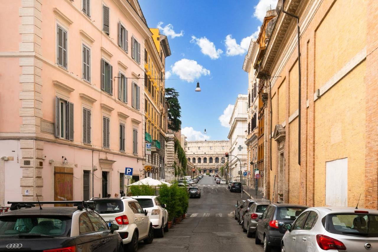 Rooftop Colosseum Rome Bagian luar foto